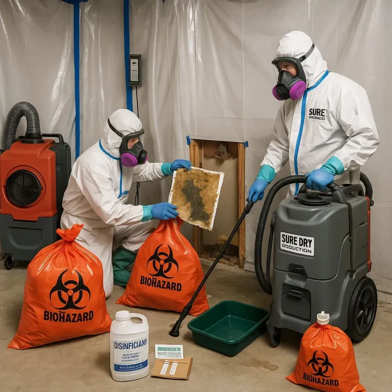 Contaminated Water Handling Protocols process in Guadalupe County, TX
